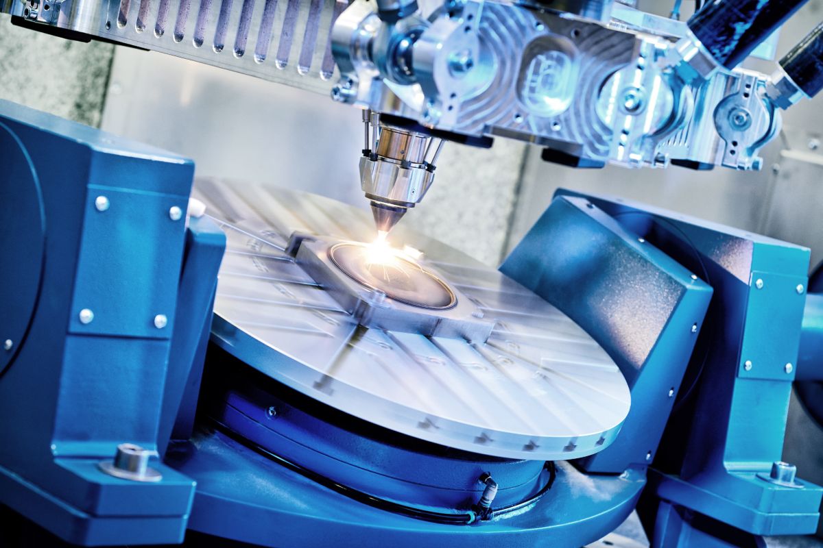 Fünfachsiger 3DMD-Prozess